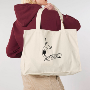 Tote bag surfer